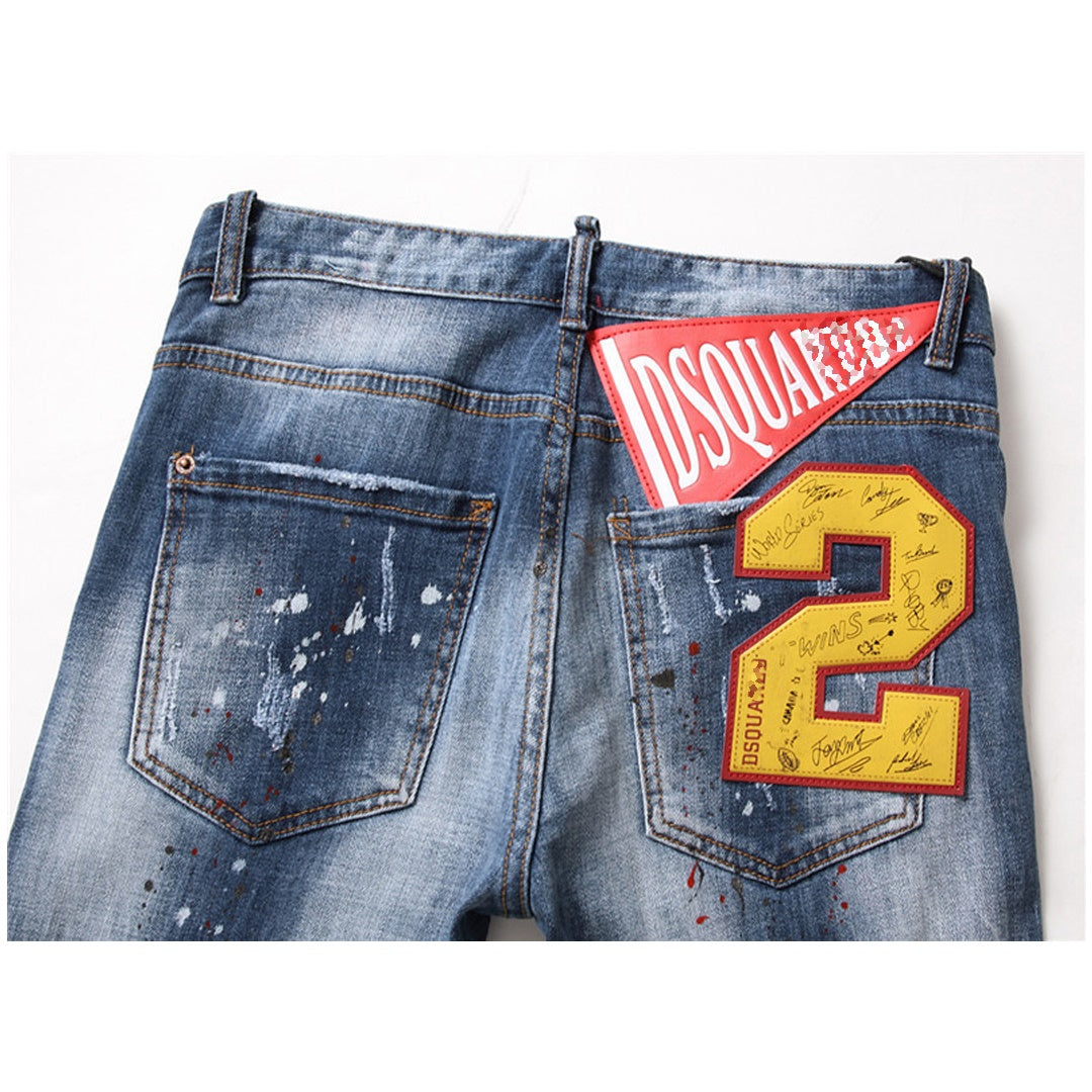 SOLA- badge signature Jeans