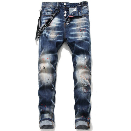 SOLA- Spray paint Jeans