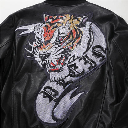 NEW-PP Leather Jacket