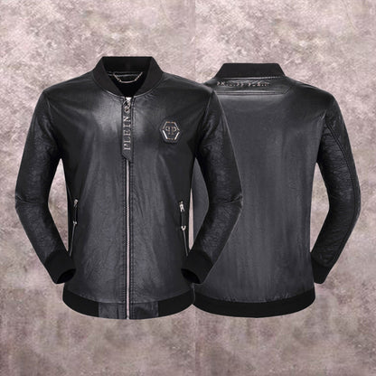 NEW-PP Leather Jacket