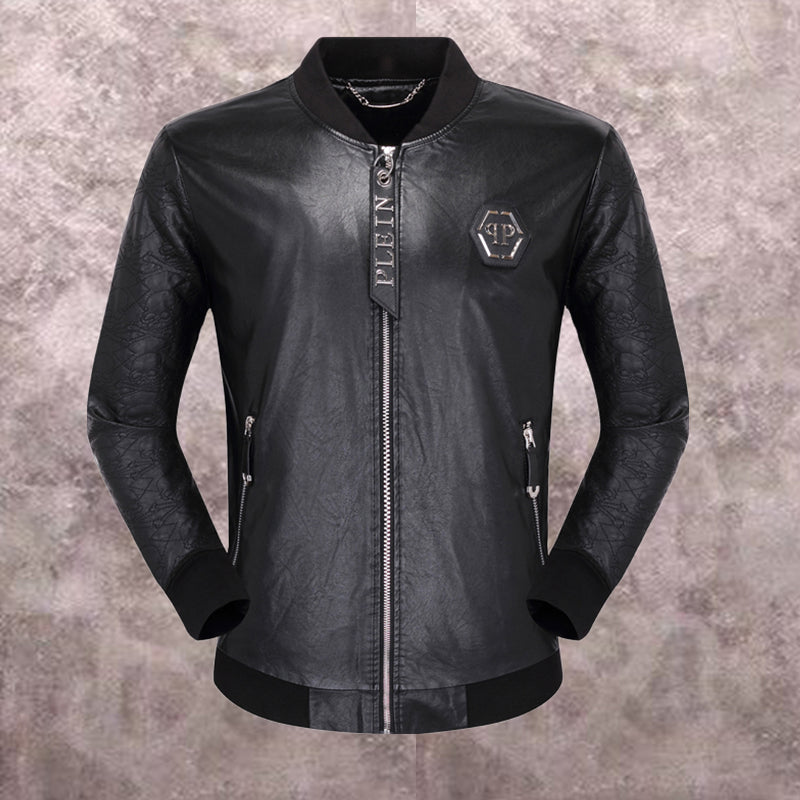 NEW-PP Leather Jacket