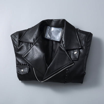 NEW-PP Leather Jacket