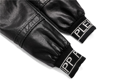 NEW-PP Leather Jacket