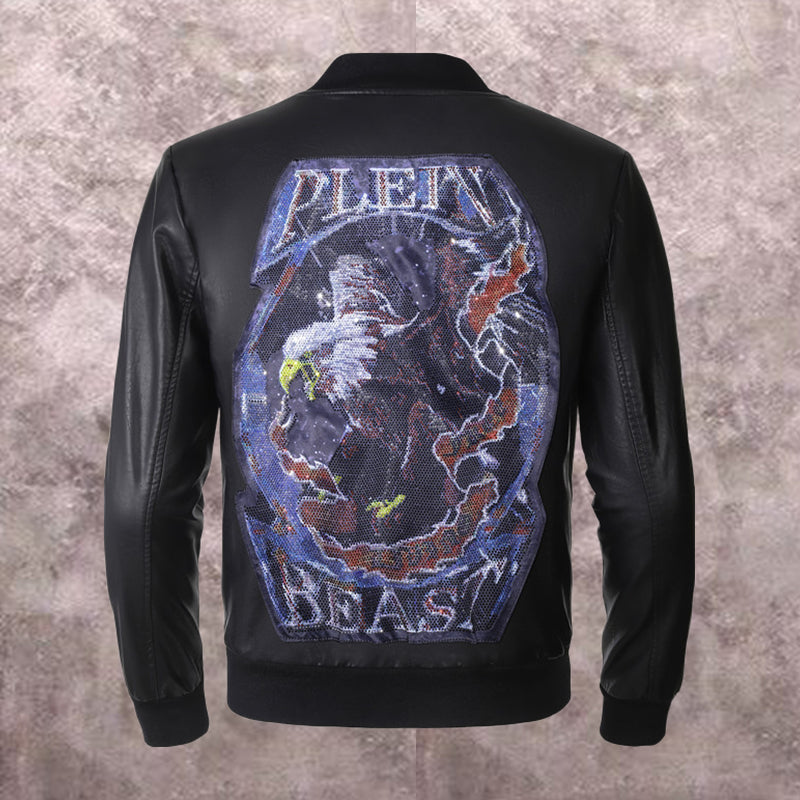 NEW-PP Leather Jacket