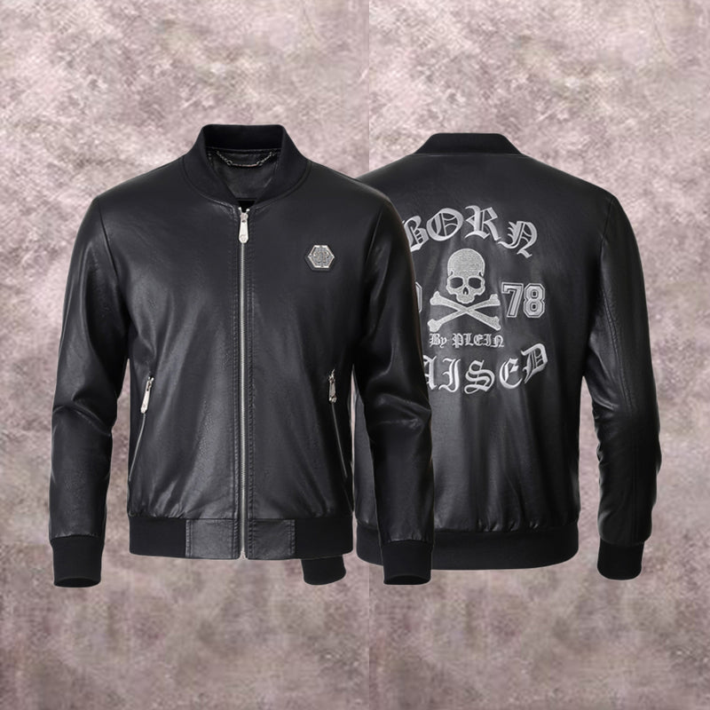 NEW-PP Leather Jacket