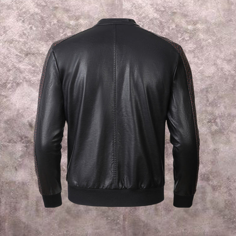 NEW-PP Leather Jacket