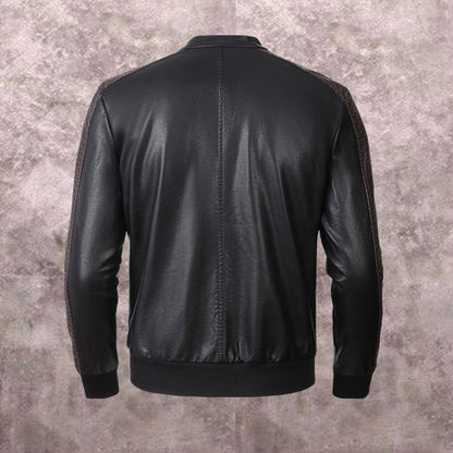 NEW-PP Leather Jacket