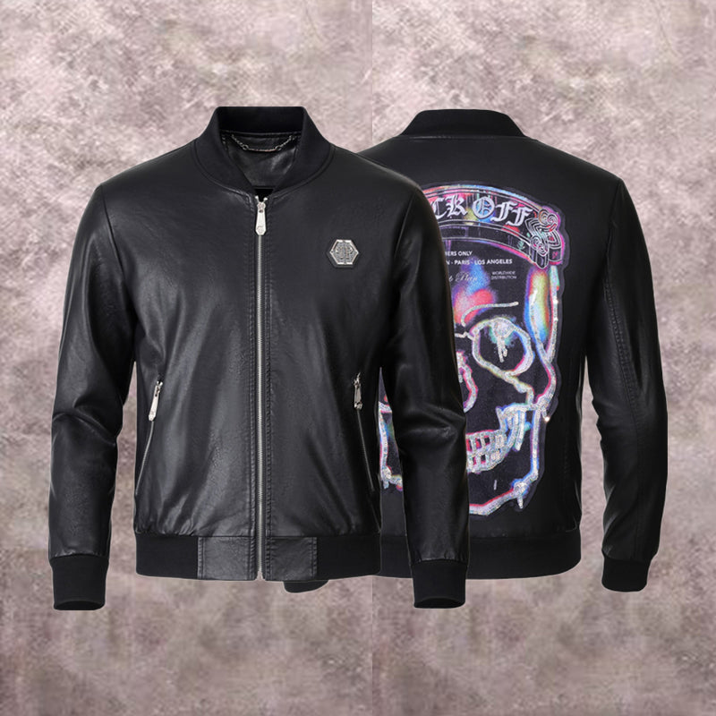 NEW-PP Leather Jacket