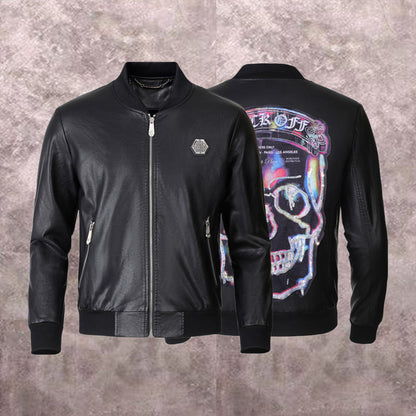 NEW-PP Leather Jacket