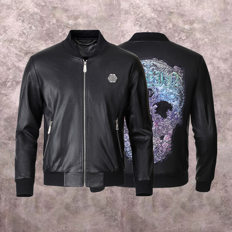 NEW-PP Leather Jacket