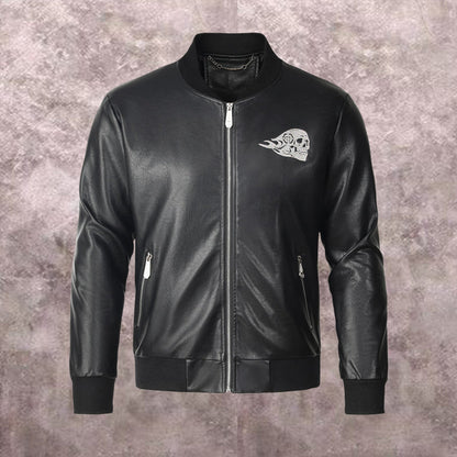 NEW-PP Leather Jacket