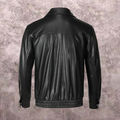 NEW-PP Leather Jacket
