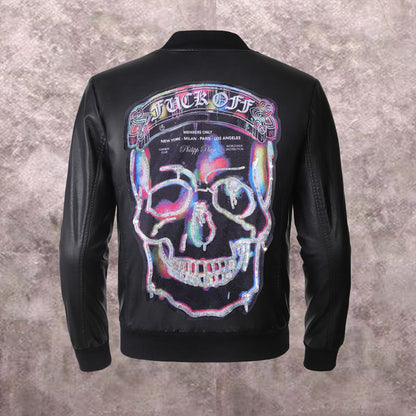 NEW-PP Leather Jacket