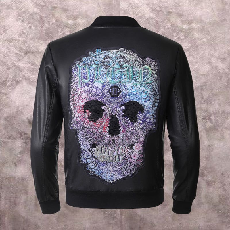 NEW-PP Leather Jacket