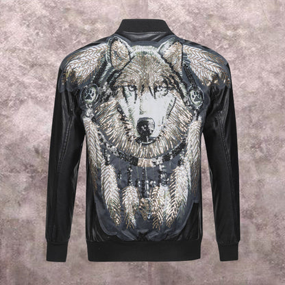 NEW-PP Leather Jacket