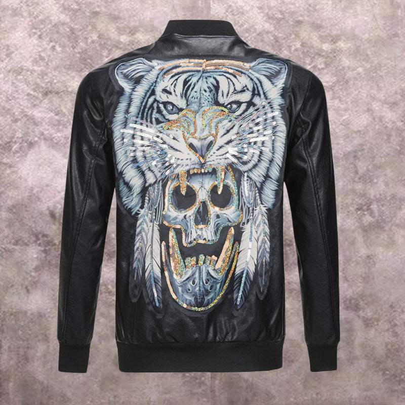 NEW-PP Leather Jacket