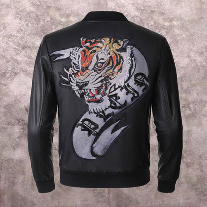 NEW-PP Leather Jacket