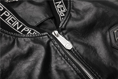 NEW-PP Leather Jacket