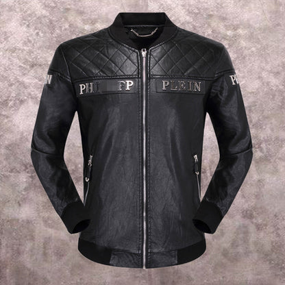 NEW-PP Leather Jacket