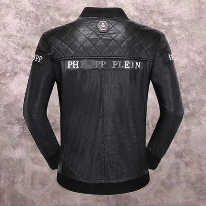 NEW-PP Leather Jacket