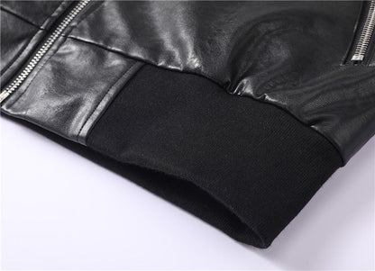 NEW-PP Leather Jacket