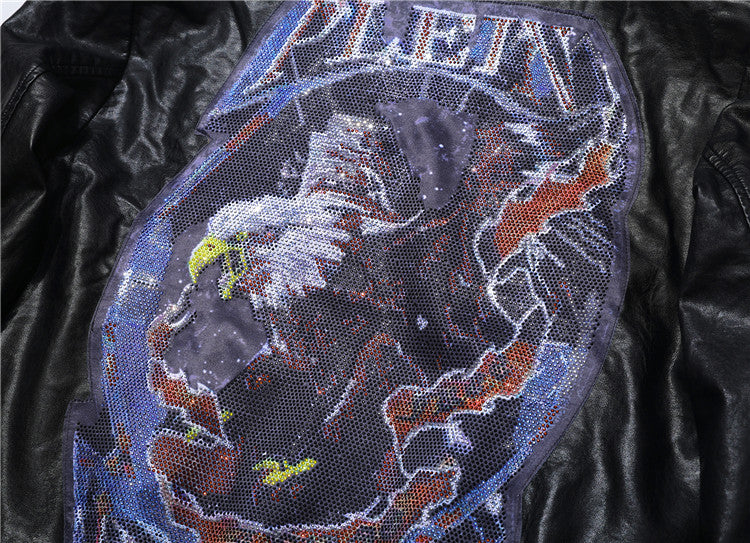 NEW-PP Leather Jacket