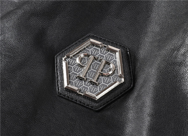 NEW-PP Leather Jacket