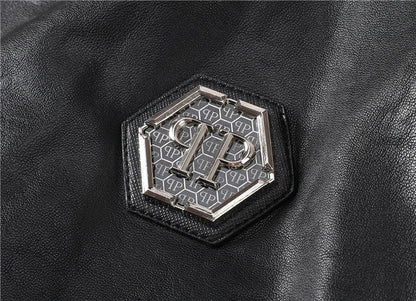 NEW-PP Leather Jacket