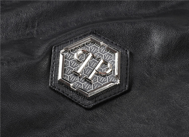 NEW-PP Leather Jacket