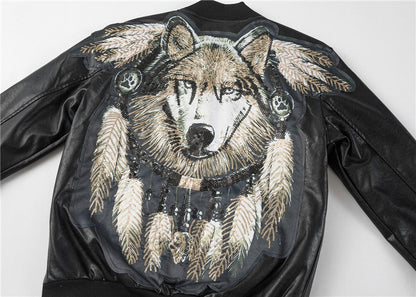 NEW-PP Leather Jacket