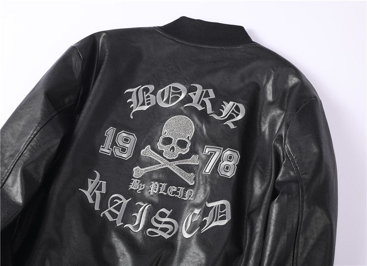 NEW-PP Leather Jacket