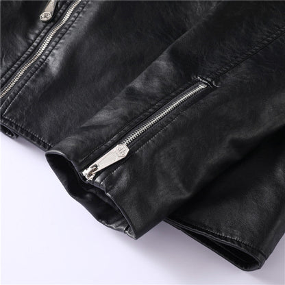 NEW-PP Leather Jacket