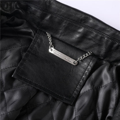 NEW-PP Leather Jacket