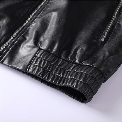 NEW-PP Leather Jacket