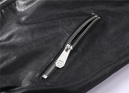 NEW-PP Leather Jacket