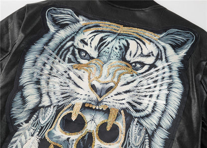 NEW-PP Leather Jacket