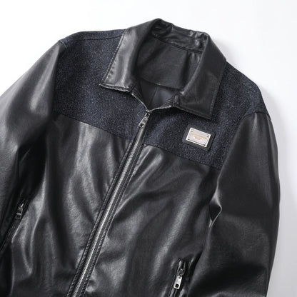 NEW-D*G Leather Jacket