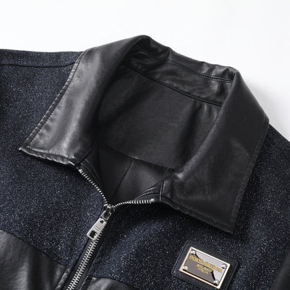 NEW-D*G Leather Jacket