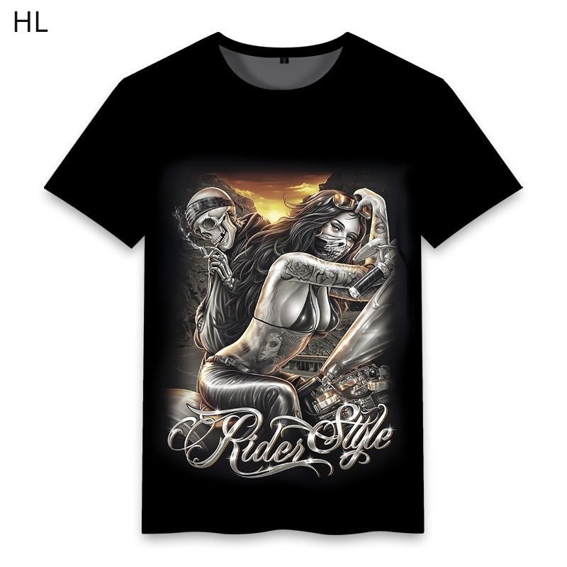 NEW-Printed Collaboration T-shirt