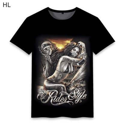 NEW-Printed Collaboration T-shirt