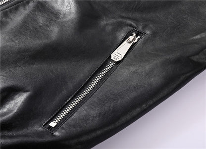 NEW-PP Leather Jacket