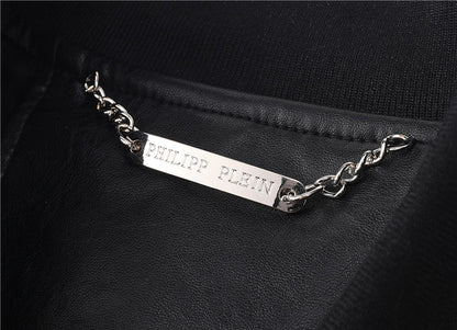 NEW-PP Leather Jacket