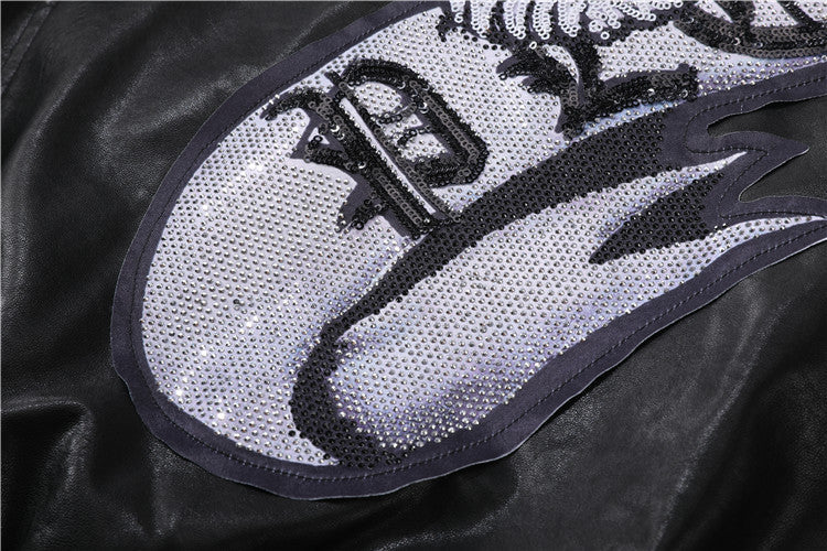 NEW-PP Leather Jacket