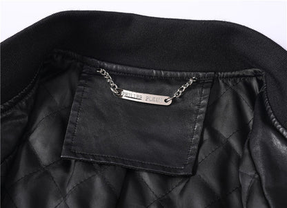 NEW-PP Leather Jacket