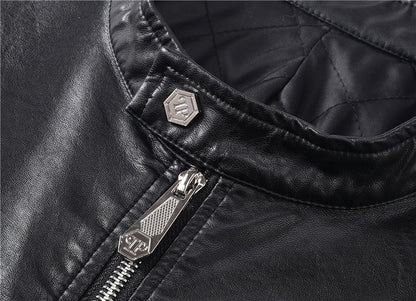 NEW-PP Leather Jacket