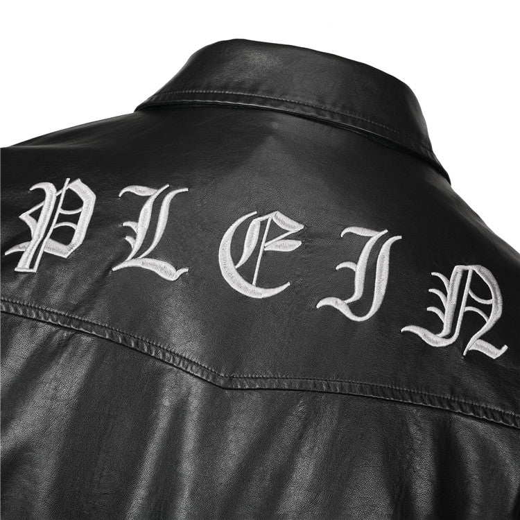 NEW-PP Leather Jacket