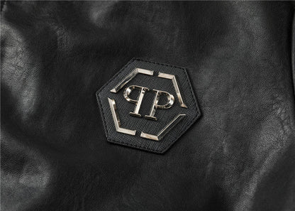 NEW-PP Leather Jacket